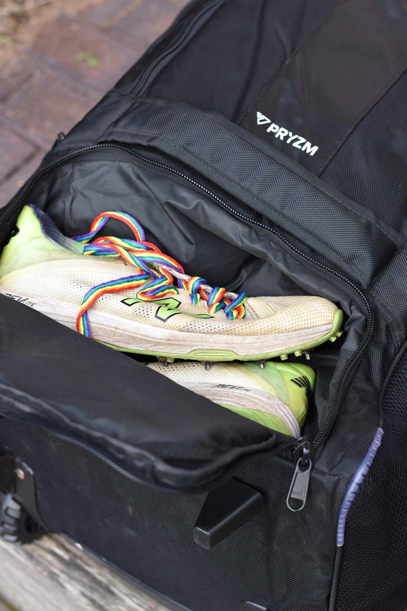 2026 Signature Black Wheelie Duffle Bag