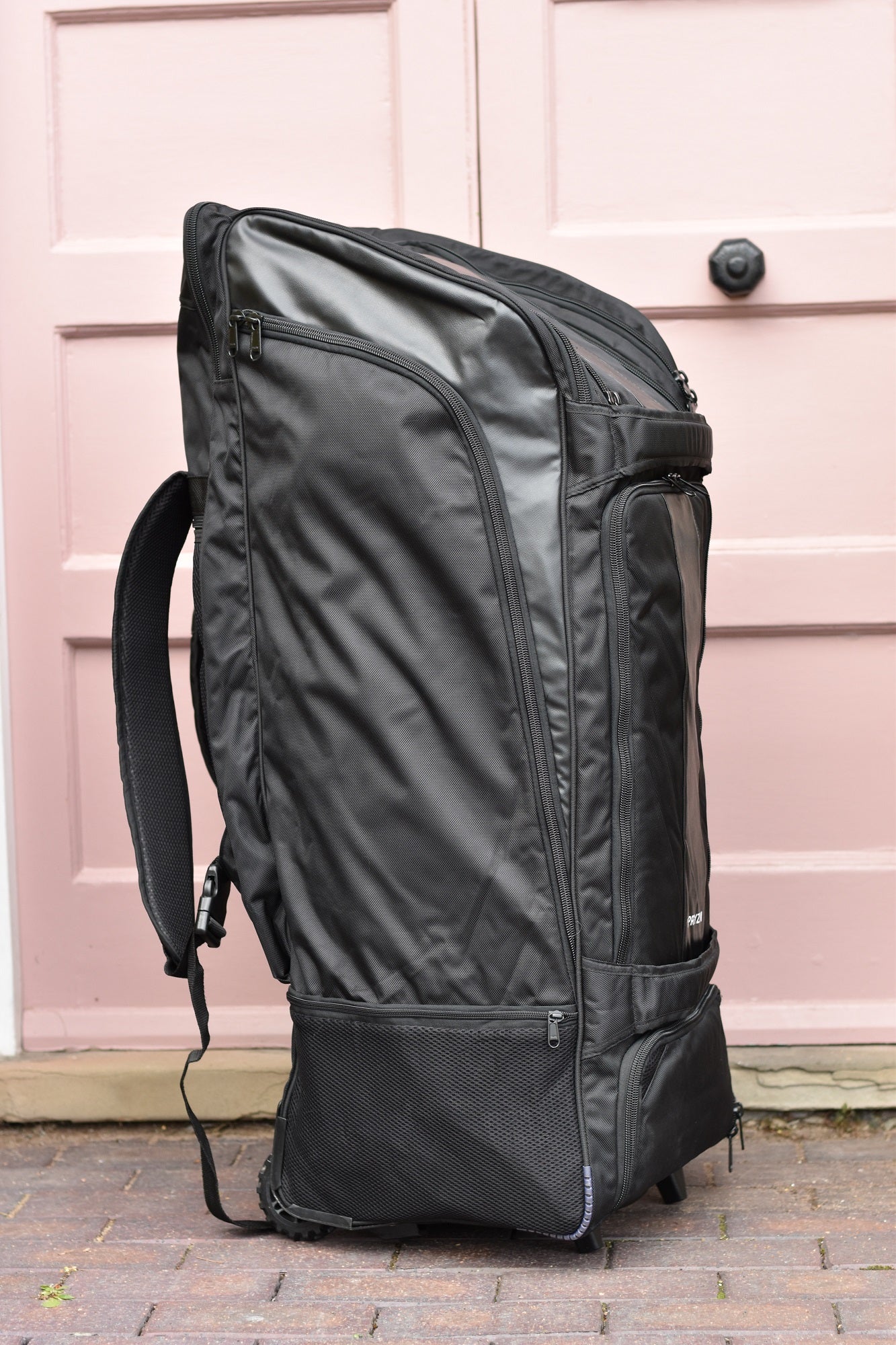 2026 Signature Black Wheelie Duffle Bag