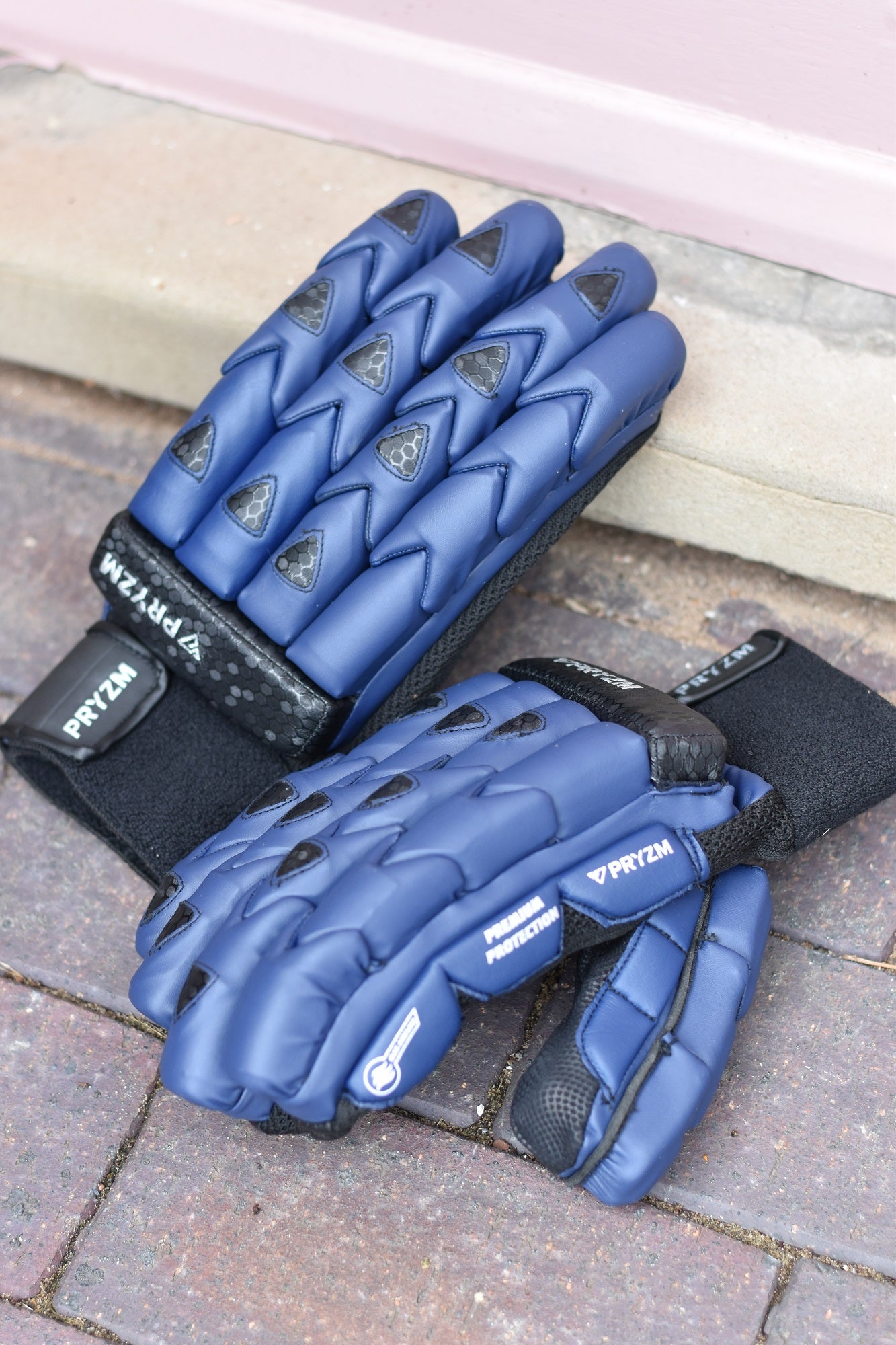 2026 Navy Blue Tempo Batting Gloves