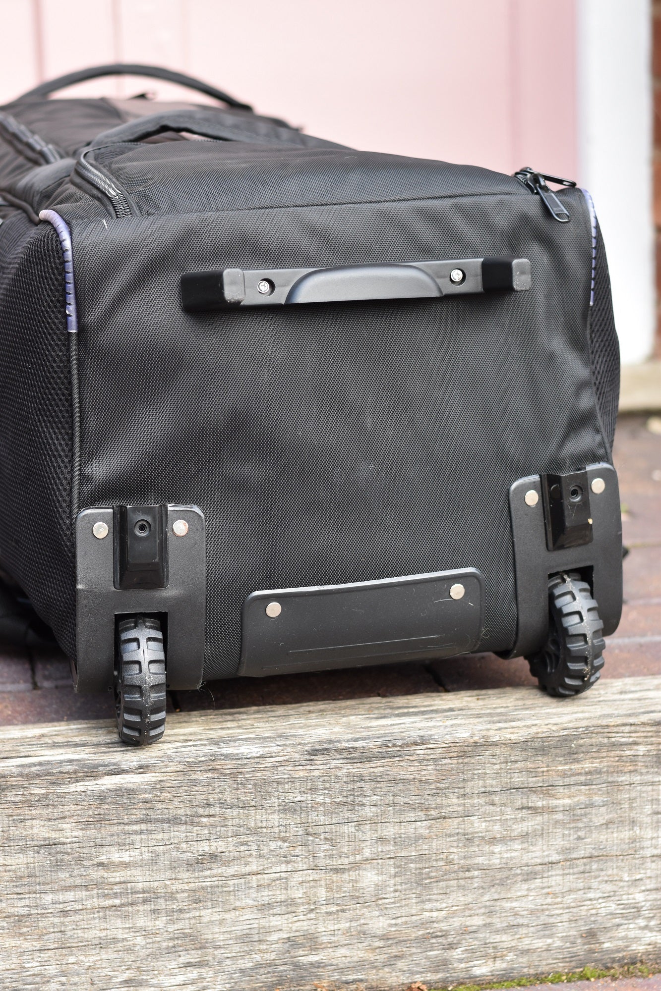 2026 Signature Black Wheelie Duffle Bag